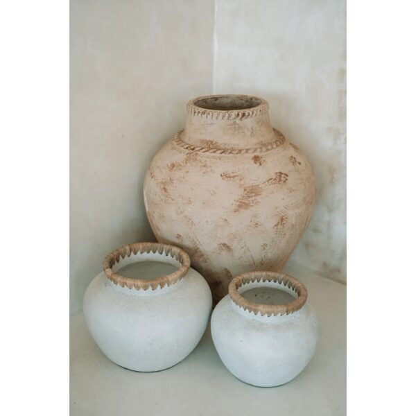 Beton Vaas - Beton Naturel - M - Afbeelding 7