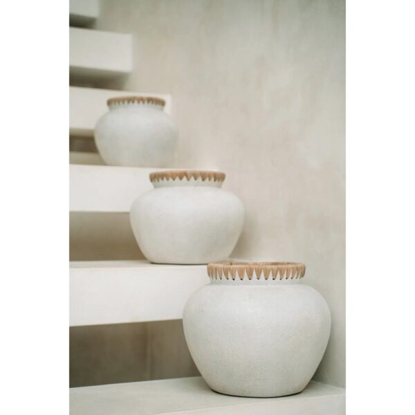 Beton Vaas - Beton Naturel - M - Afbeelding 3